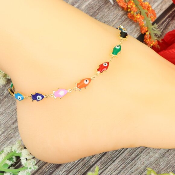 "Elegant Handmade Anklet – Delicate Jewelry for Women, MAR091901 - Picture 6 of 10